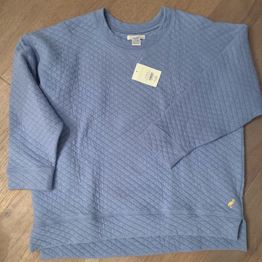 Women’s M NWT Cassidy Comfort Crewneck Quilt Sweater